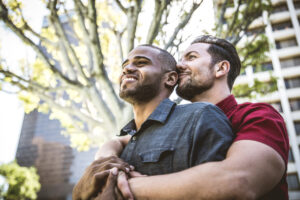 bicultural gay couple